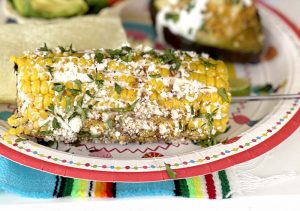 Mexican "street" corn on the cob